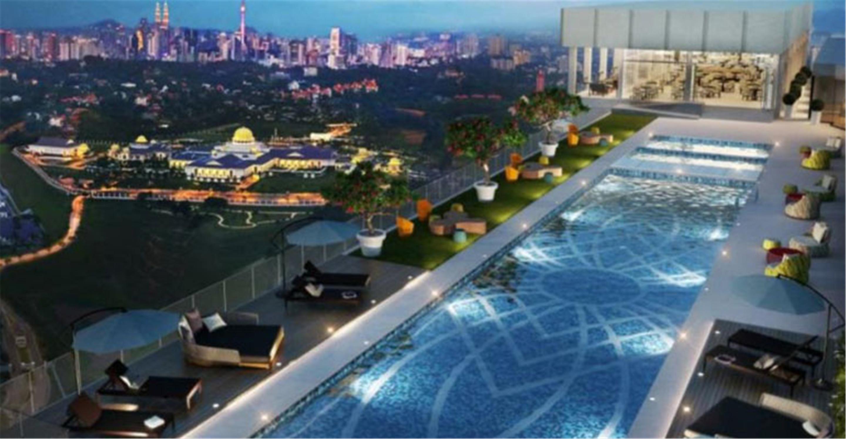 Dorsett Hartamas Kuala Lumpur Hotel Екстериор снимка Sky Pool