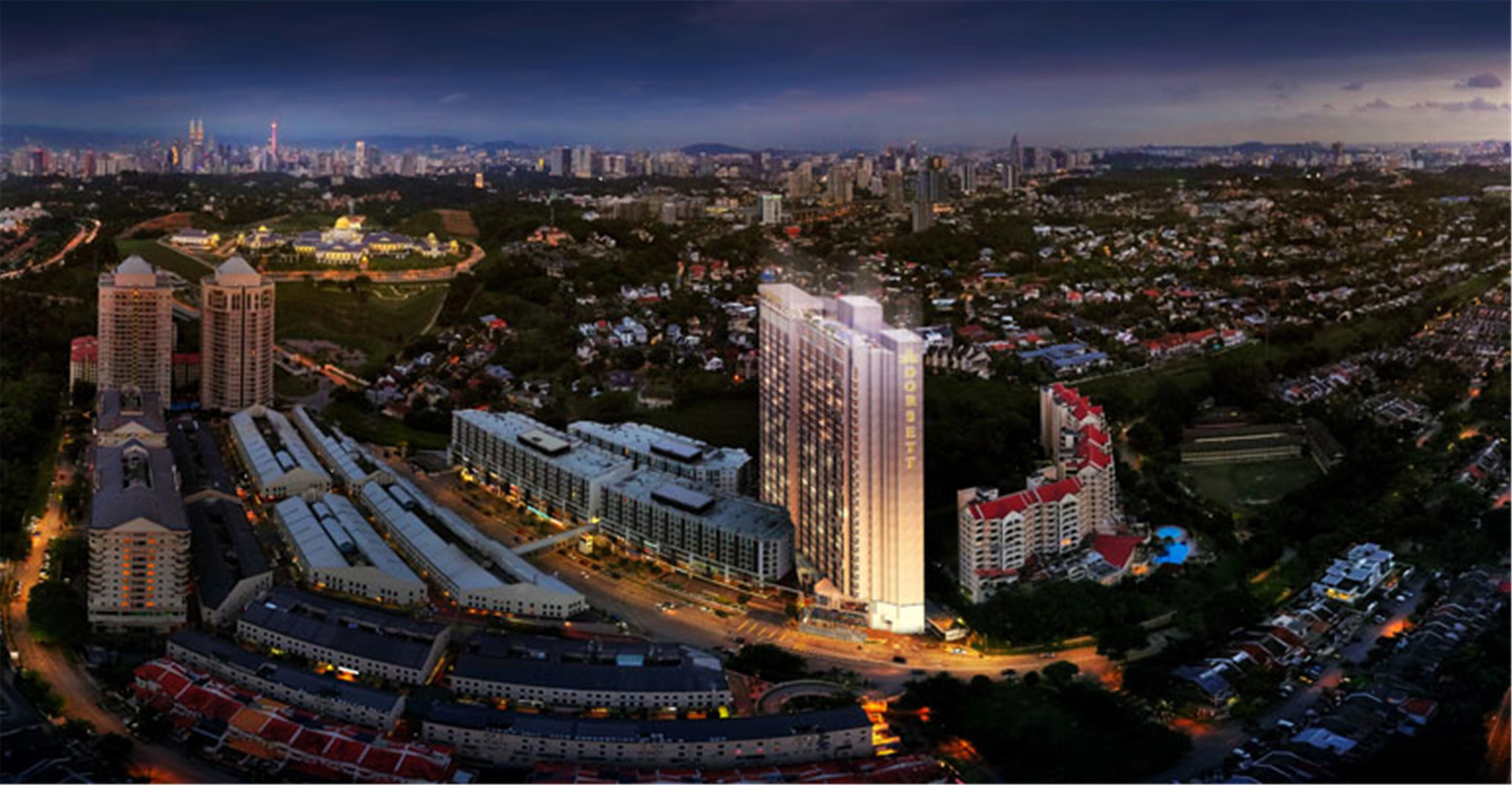 Dorsett Hartamas Kuala Lumpur Hotel Екстериор снимка The 101 at night